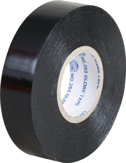 Ruban isolant noir largeur 19mm, longueur 20m