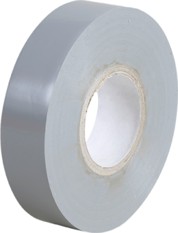 Ruban isolant gris largeur 19mm, longueur 20m
