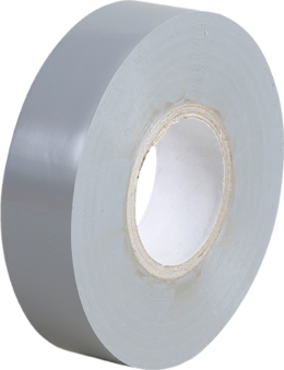 Ruban isolant gris largeur 19mm, longueur 20m