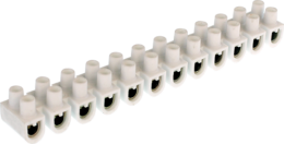 Barrette acier blanche 10mm²