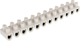 Barrette acier blanche 10mm²