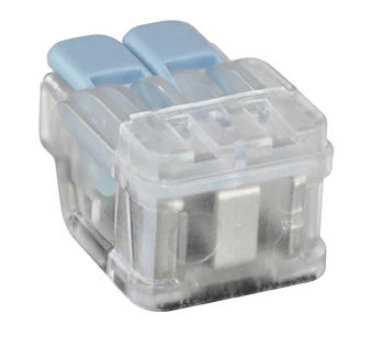 Borne à levier 2P 0,35 à 6mm²