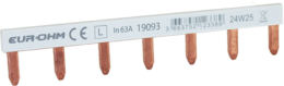 Peigne horizontal 1P 63A  7 dents