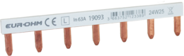 Peigne horizontal 1P 63A  7 dents
