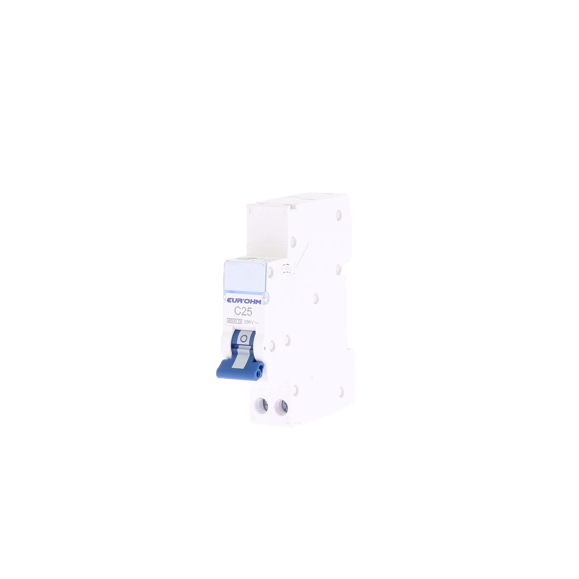 Disjoncteur 1P+N 25A courbe C connexion rapide/vis 4,5kA NF - Image 62