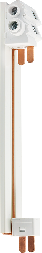 Peigne vertical 2 rangées 1P+N 63A pour ID haut/haut