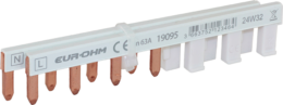 Peigne horizontal 1P+N 63A  7dents