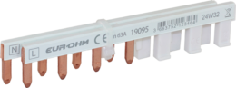 Peigne horizontal 1P+N 63A  7dents