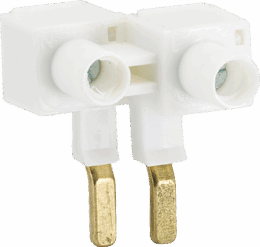 Borne double 1P+N 63A /400V, 25mm2