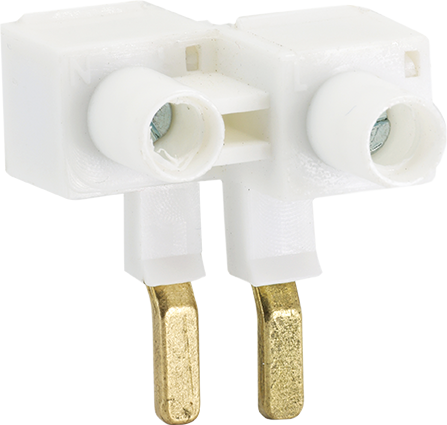 Borne double 1P+N 63A /400V, 25mm2