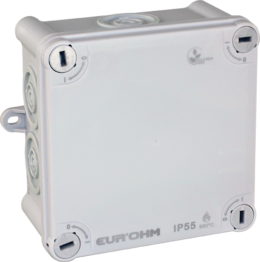 Boite de dérivation sans halogène IP55 105X105X55mm - 960°C
