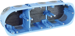 Boite d'appareillage AIR'métic 3 postes Ø67/68x50mm coupe-feu EI120 pour cloisons sèches