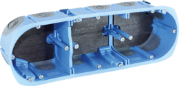 Boite d'appareillage AIR'métic 3 postes Ø67/68x50mm coupe-feu EI120 pour cloisons sèches