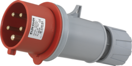 Fiche industrielle mobile droite 3P+N+T 32A 400V AC IP44