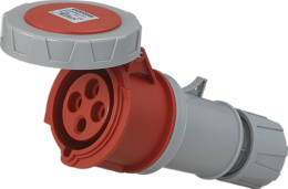 Prise industrielle mobile droite 3P+T 32A 400V AC IP67