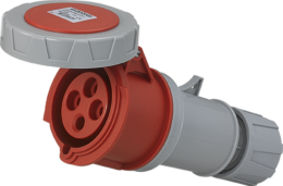 Prise industrielle mobile droite 3P+T 32A 400V AC IP67