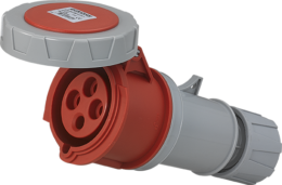 Prise industrielle mobile droite 3P+T 32A 400V AC IP67
