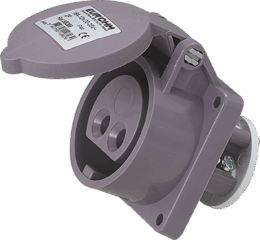 socle pris10° 2P 16A 24V IP44