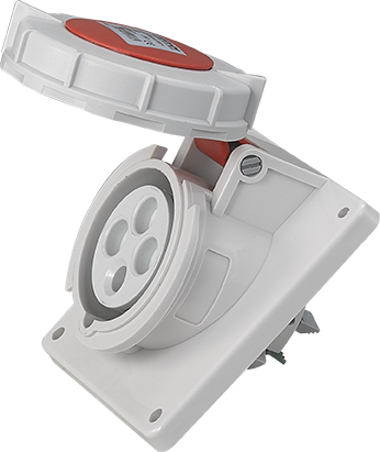 socle pris10° 3P+T 16A IP67