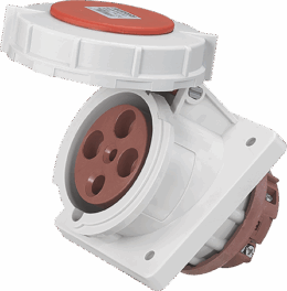 socle pris10° 3P+T 63A IP67