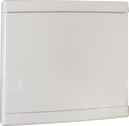 Porte blanche pour coffret d'intérieur 13 modules