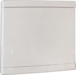 Porte blanche pour coffret d'intérieur 13 modules