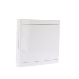 Porte blanche pour coffret d'intérieur 13 modules