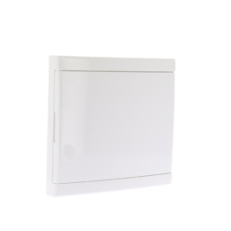 Porte blanche pour coffret d'intérieur 13 modules