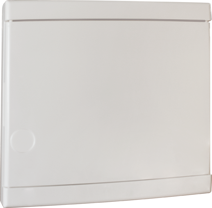 Porte blanche pour coffret d'intérieur 13 modules