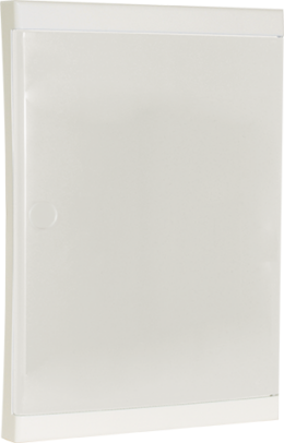 Porte blanche pour coffret d'intérieur 26 modules