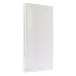 Porte blanche pour coffret d'intérieur 39 modules