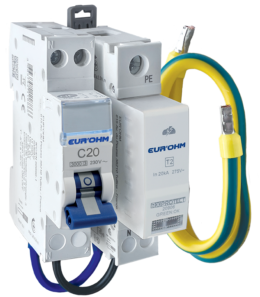 KIT PF 1P+N avec Disjoncteur 20A