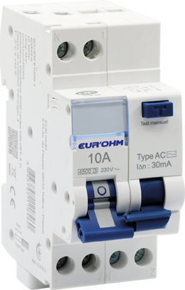 DD 1P+N C10A 30mA AC