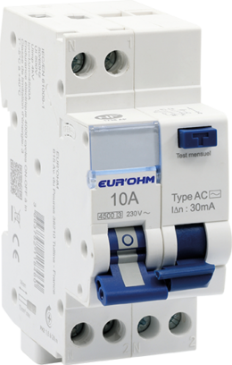 DD 1P+N C10A 30mA AC