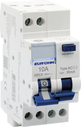 DD 1P+N C10A 30mA AC