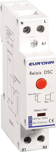 Relais 24V 5A pour DSC Gaz VMC gaz