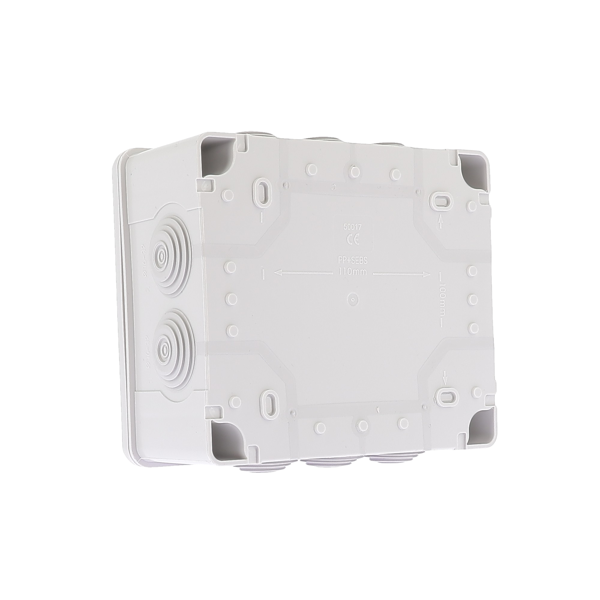 Bte IP55 à vis 1/4 tour 182x158x84 (ext) - 960° 10 x Ø16-32 - Image 93
