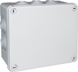 Bte IP55 à vis 1/4 tour 182x158x84 (ext) - 960° 10 x Ø16-32