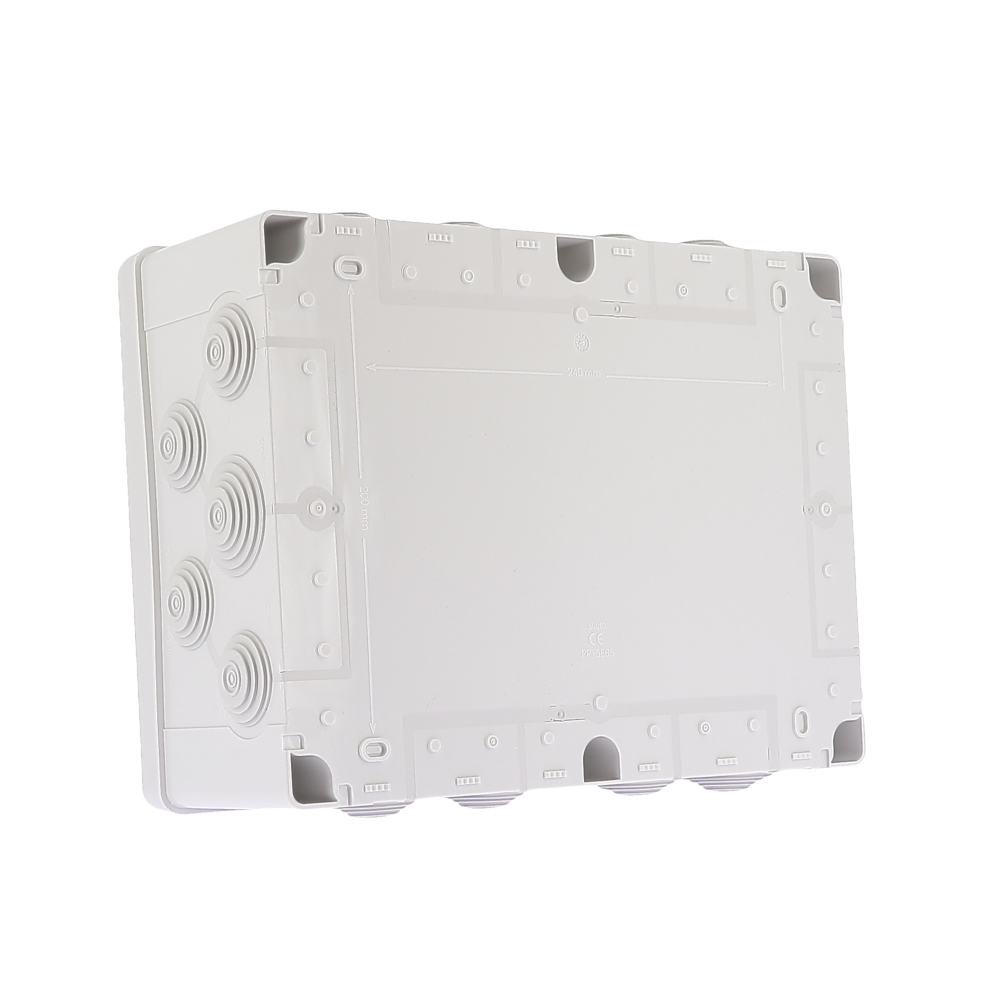 Bte IP55 à vis 1/4 tour 320x240x120 - 960° - 4xD16-40 + 18xD16-32 - Image 93