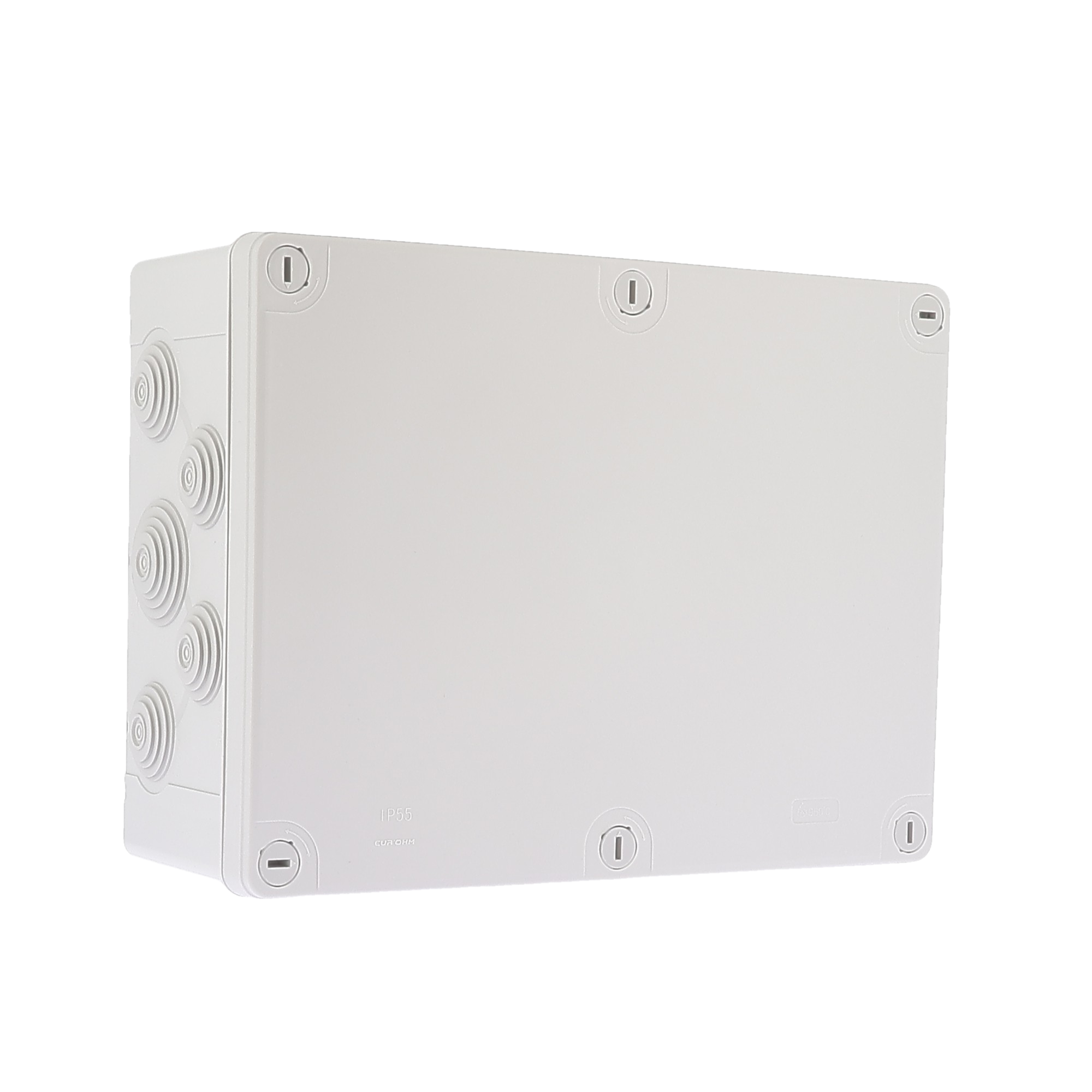 Bte IP55 à vis 1/4 tour 320x240x120 - 960° - 4xD16-40 + 18xD16-32